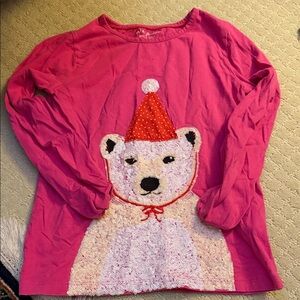 Mini Boden Vibrant Pink Top